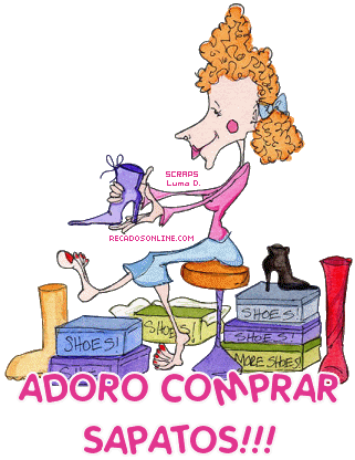 Adoro comprar sapatos!!!