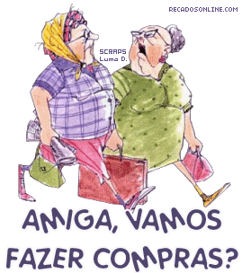 Amiga, vamos fazer compras?