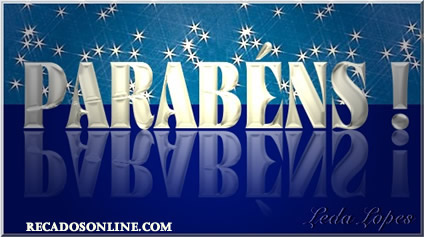 Parabéns!