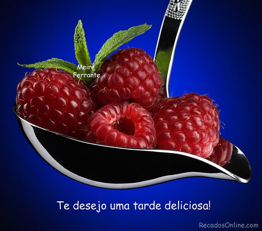 Te desejo uma tarde deliciosa!