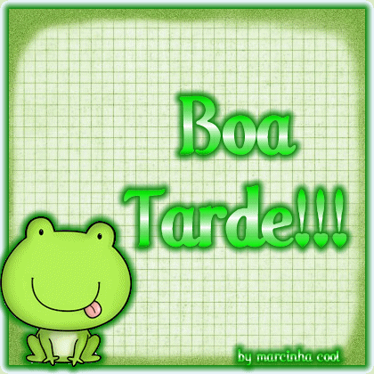 Boa Tarde!!!