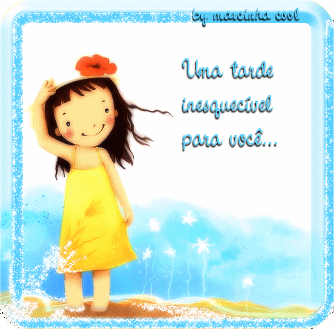 Uma tarde inesquecível para você...