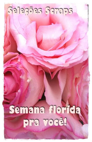 Semana florida pra você!