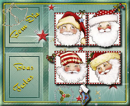 Bom dia. Boas festas.