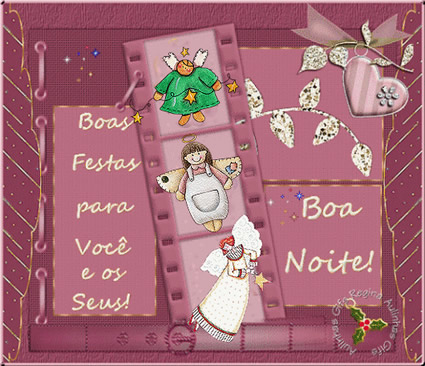 Boas festas para você e o seus! Boa noite!
