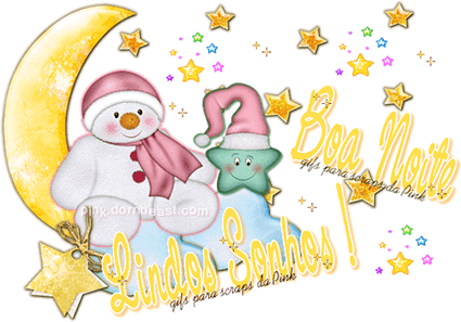 Boa noite, lindos sonhos!