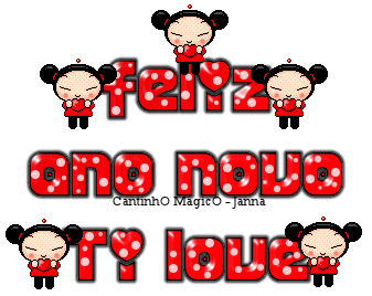 Feliz ano novo, ti love