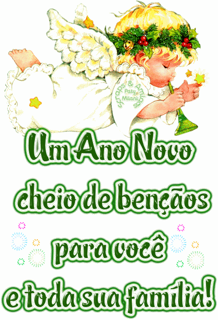 Um ano novo cheio de bençãos para você e toda a sua...