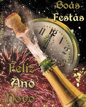 Boas Festas. Feliz Ano Novo!