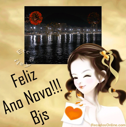 Feliz ano novo! beijos