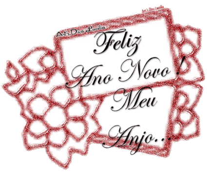Feliz Ano Novo! Meu Anjo.