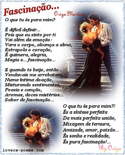 Fascinação... O que tu és pra mim? Éh...