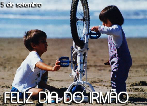 5 de Setembro Feliz Dia do Irmão