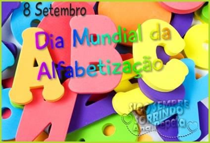 8 de Setembro - Dia Mundial da Alfabetização