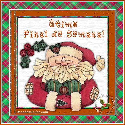 Ótimo final de semana!