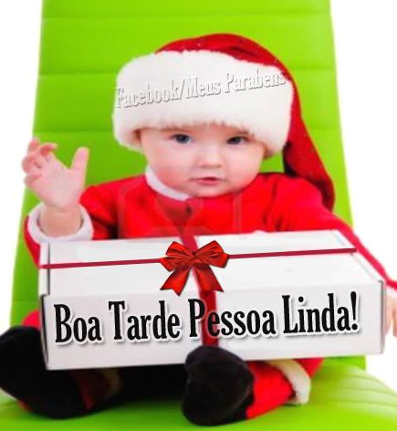Boa tarde pessoa linda!