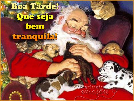 Boa Tarde! Que seja bem tranquila!