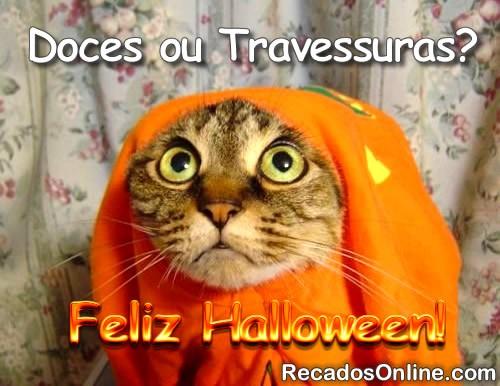 Doces ou Travessuras? Feliz Halloween!