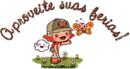 Aproveite suas férias!