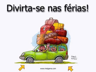 Divirta-se nas férias!