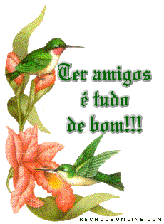 Ter amigos é tudo de bom!