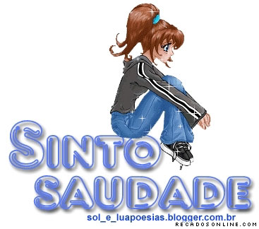 Sinto Saudade.