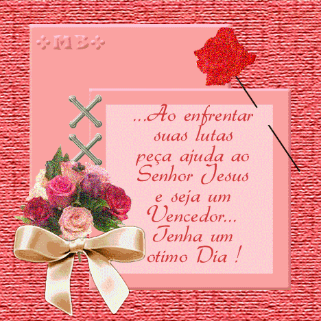Ao enfrentar suas lutas peça ajuda ao Senhor Jesus e seja um...