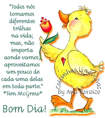 "Todos nós tomamos diferentes trilhas na vida mas, não...