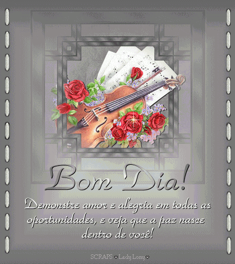 Bom dia! Demonstre amor e alegria em todas as oportunidades, e veja que a...