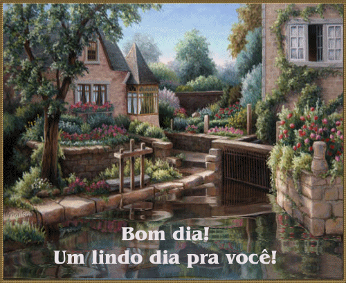 Bom dia! Um lindo dia pra você!