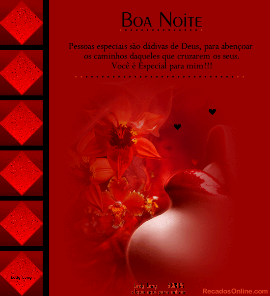 Boa Noite Pessoas especiais são dádivas de Deus, para...