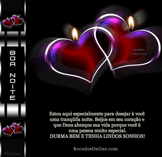 Boa Noite Estou aqui especialmente para desejar à você uma...