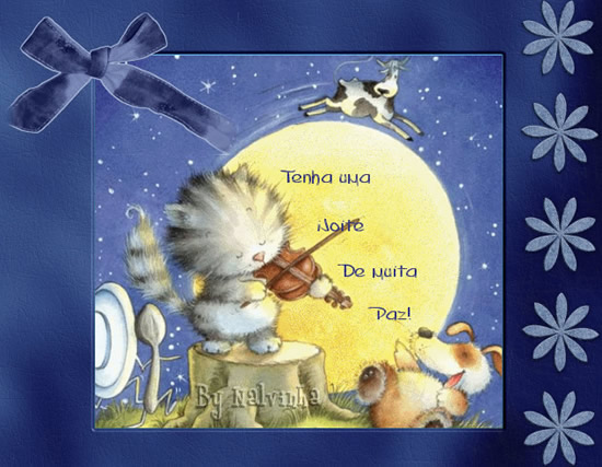 Tenha uma noite de muita paz!