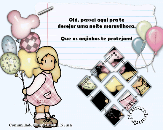 Olá, passei aqui pra te desejar uma noite maravilhosa. Que os...