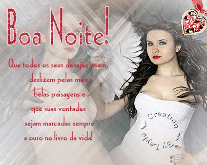Boa Noite! Que todos os seus desejos voem, deslizam pelas mais belas...