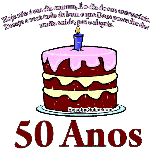 Hoje não é um dia comum, É o dia do seu...