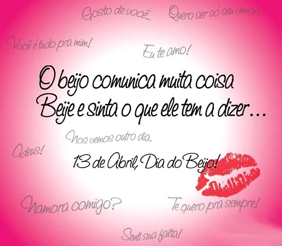 O beijo comunica muita coisa. Beije e sinta o que ele tem a dizer. 13 de...