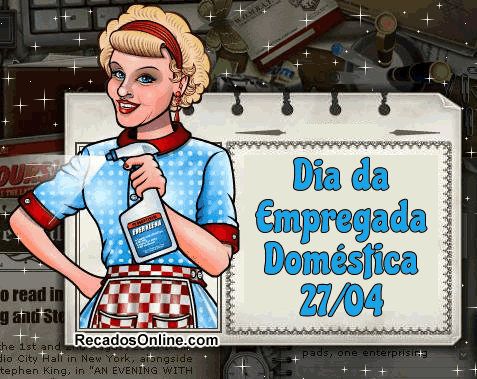 Dia da Empregada Doméstica 27/04.
