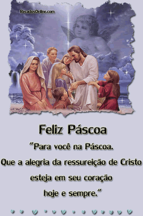 Feliz Páscoa Para você na Páscoa. Que a alegria da...