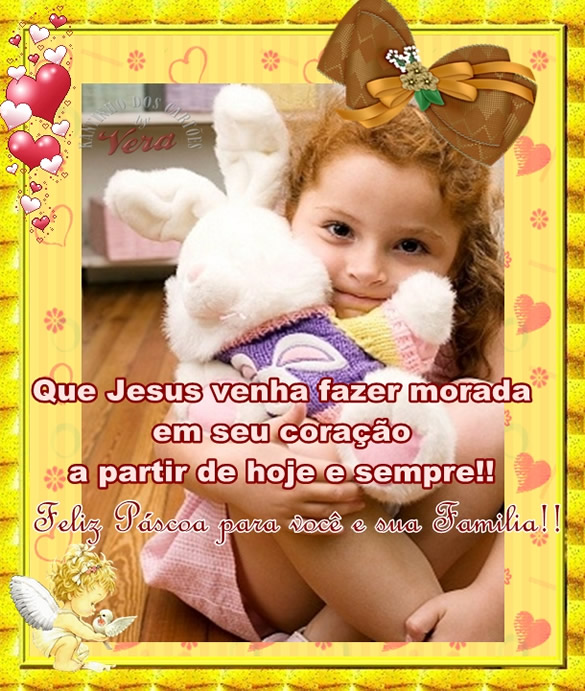 Que Jesus venha fazer morada em seu coração a partir de hoje e...