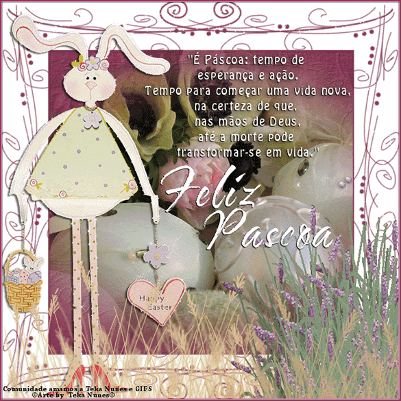 É Páscoa: tempo de esperança e ação...