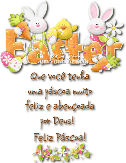 Que você tenha uma páscoa muito feliz e abençoada por...