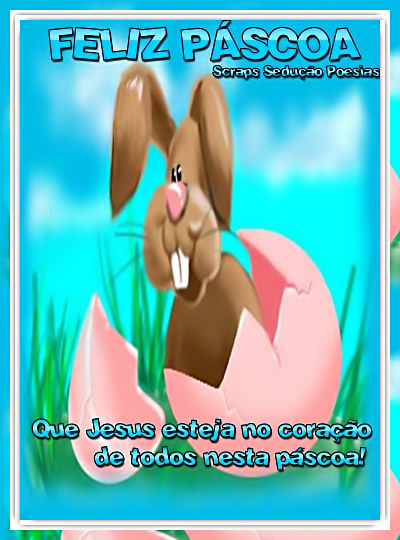 Feliz Páscoa Que Jesus esteja no coração de todos nesta...