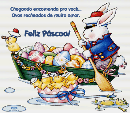 Chegando encomenda pra você. Ovos recheados de muito amor. Feliz...