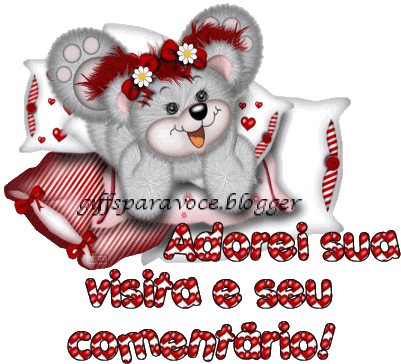 Adorei sua visita e seu comentário!