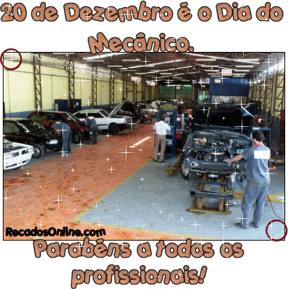 20 de Dezembro é o Dia do Mecânico Parabéns a todos os...