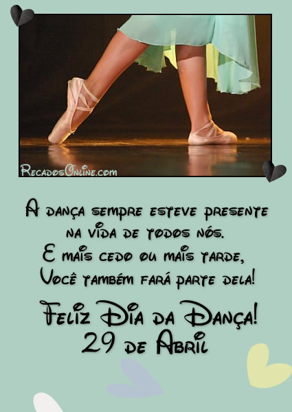 A dança sempre esteve presente na vida de todos nós. E ais...