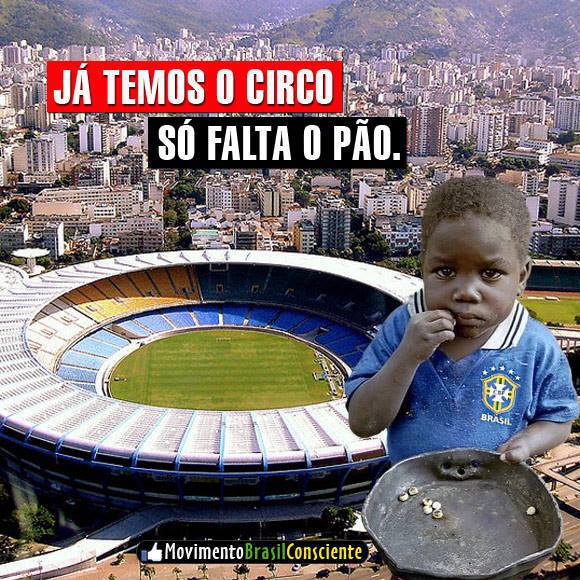 Já temos o circo, só falta o pão.