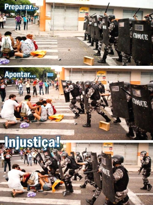 Preparar... Aprontar... Injustiça!