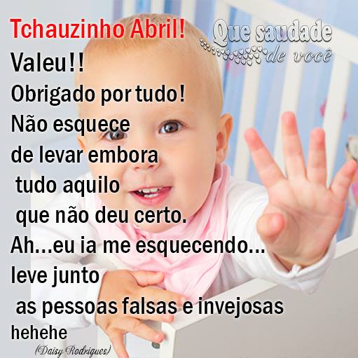 Adeus Abril imagem 1